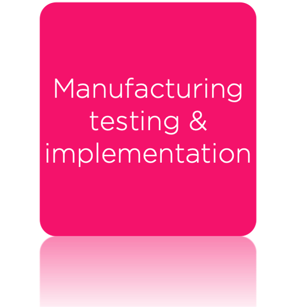 Manufacturing testing & Implementation – Atom Xquare Limited